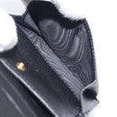 PRADA Bifold Wallet Nylon Black Gold Auth 205242M-11