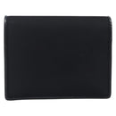 PRADA Bifold Wallet Nylon Black Gold Auth 205242M-2