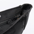MCM Logogram Vicetos Tote Bag PVC Black Gold Auth 205249-10