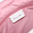 Christian Dior Trotter Canvas Tote Bag Pink Silver Auth 205251V-19