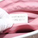 Christian Dior Trotter Canvas Tote Bag Pink Silver Auth 205251V-12