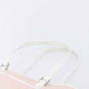 Christian Dior Trotter Canvas Tote Bag Pink Silver Auth 205251V-8