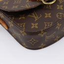 LOUIS VUITTON Monogram Saint Cloud PM Shoulder Bag M51244 LV Auth 205252A-15
