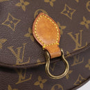 LOUIS VUITTON Monogram Saint Cloud PM Shoulder Bag M51244 LV Auth 205252A-18