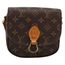 LOUIS VUITTON Monogram Saint Cloud PM Shoulder Bag M51244 LV Auth 205252A-13
