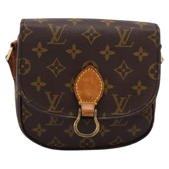 LOUIS VUITTON Monogram Saint Cloud PM Shoulder Bag M51244 LV Auth 205252A