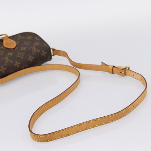 LOUIS VUITTON Monogram Saint Cloud PM Shoulder Bag M51244 LV Auth 205252A