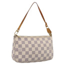 LOUIS VUITTON Damier Azur Pochette Accessoires Pouch N41207 LV Auth 205262A-1