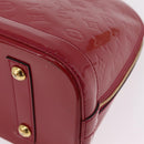 LOUIS VUITTON Monogram Vernis Alma PM Bag Rose Andian M91770 LV Auth 205266V-19