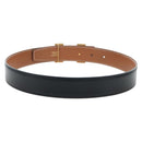 HERMES Constance H belt Belt Leather 65 Black Auth 205267M-2
