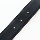 HERMES Constance H belt Belt Leather 65 Black Auth 205267M-6