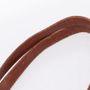 Salvatore Ferragamo Vala Tote Bag Leather Brown Gold Auth 205268-8