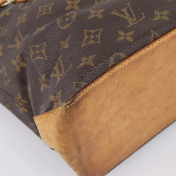 LOUIS VUITTON Monogram Cabas Piano Tote Bag M51148 LV Auth 205279