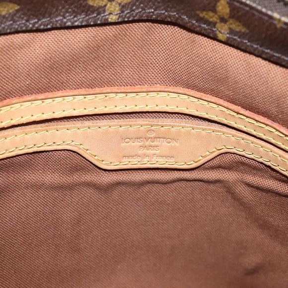LOUIS VUITTON Monogram Cabas Piano Tote Bag M51148 LV Auth 205279