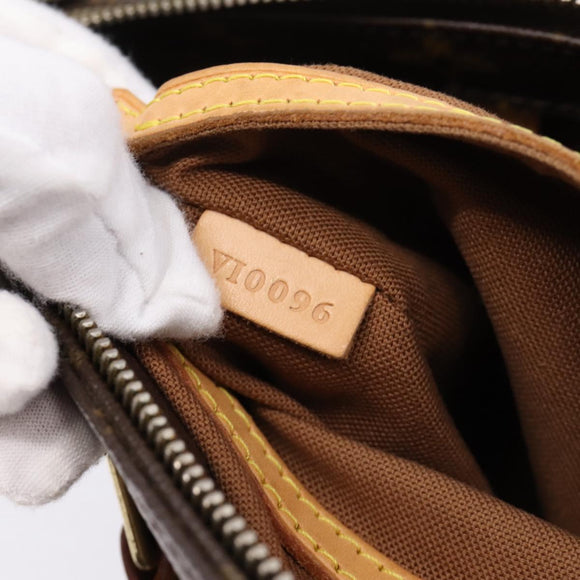 LOUIS VUITTON Monogram Cabas Piano Tote Bag M51148 LV Auth 205279