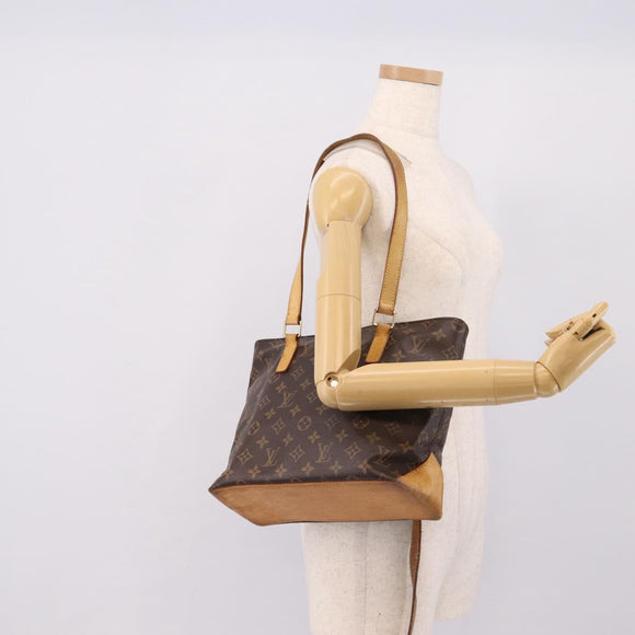 LOUIS VUITTON Monogram Cabas Piano Tote Bag M51148 LV Auth 205279