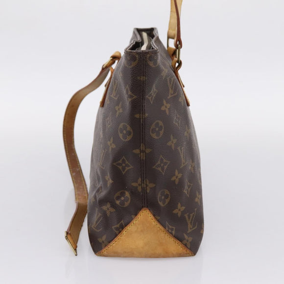 LOUIS VUITTON Monogram Cabas Piano Tote Bag M51148 LV Auth 205279
