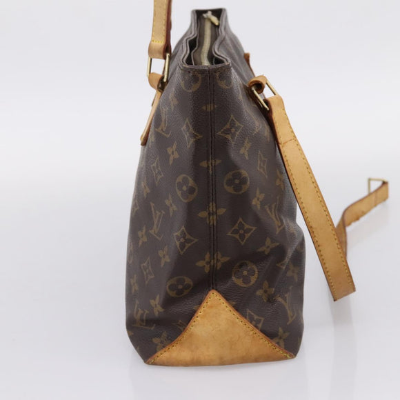 LOUIS VUITTON Monogram Cabas Piano Tote Bag M51148 LV Auth 205279