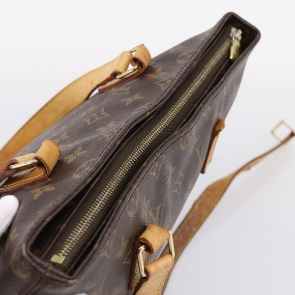 LOUIS VUITTON Monogram Cabas Piano Tote Bag M51148 LV Auth 205279