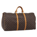 LOUIS VUITTON Monogram Keepall Bandouliere 60 Boston Bag M41412 LV Auth 205282-1