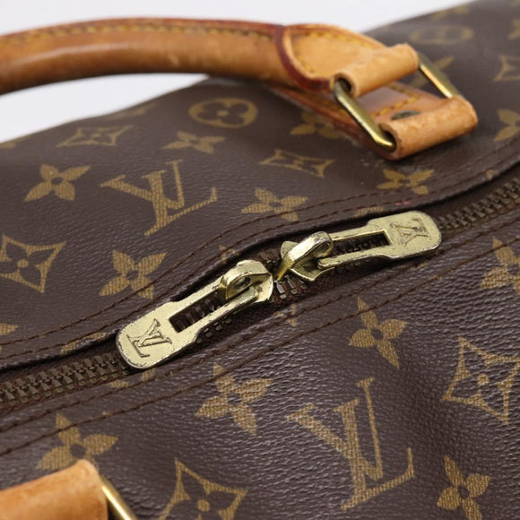 LOUIS VUITTON Monogram Keepall Bandouliere 60 Boston Bag M41412 LV Auth 205282