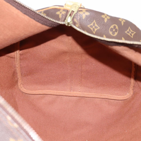 LOUIS VUITTON Monogram Keepall Bandouliere 60 Boston Bag M41412 LV Auth 205282