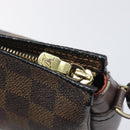 LOUIS VUITTON Damier Ebene Trousse Makeup Pouch N51982 LV Auth 205283A-10
