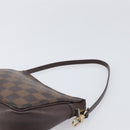 LOUIS VUITTON Damier Ebene Trousse Makeup Pouch N51982 LV Auth 205283A-14