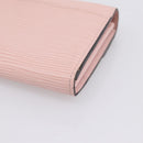 LOUIS VUITTON Epi Portefeuille Sarah Wallet Rose valerine M61216 LV Auth 205284V-15