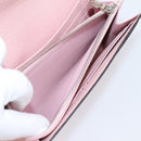 LOUIS VUITTON Epi Portefeuille Sarah Wallet Rose valerine M61216 LV Auth 205284V-11