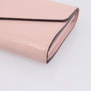 LOUIS VUITTON Epi Portefeuille Sarah Wallet Rose valerine M61216 LV Auth 205284V-7