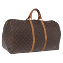LOUIS VUITTON Monogram Keepall 60 Boston Bag M41422 LV Auth 205285-1