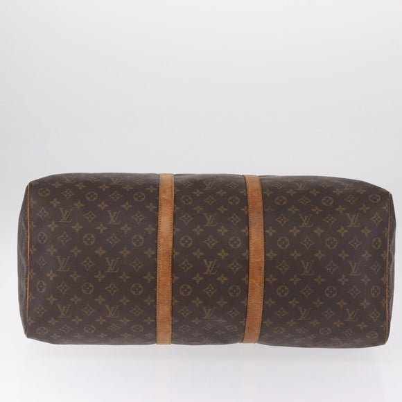 LOUIS VUITTON Monogram Keepall 60 Boston Bag M41422 LV Auth 205285