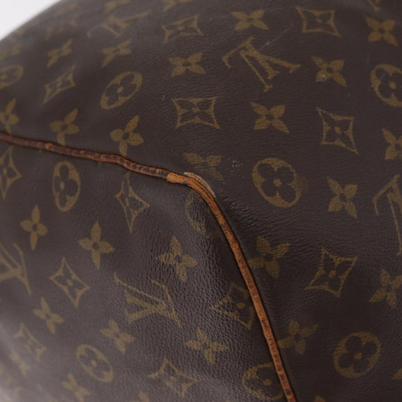 LOUIS VUITTON Monogram Keepall 60 Boston Bag M41422 LV Auth 205285