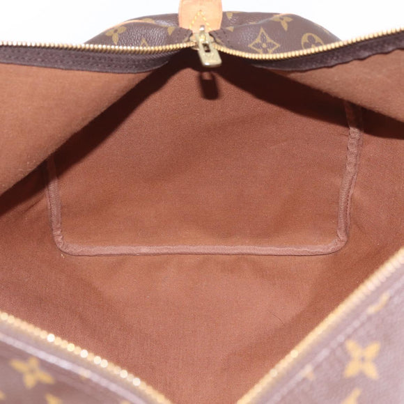LOUIS VUITTON Monogram Keepall 60 Boston Bag M41422 LV Auth 205285