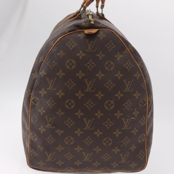 LOUIS VUITTON Monogram Keepall 60 Boston Bag M41422 LV Auth 205285