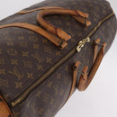 LOUIS VUITTON Monogram Keepall 60 Boston Bag M41422 LV Auth 205285-8