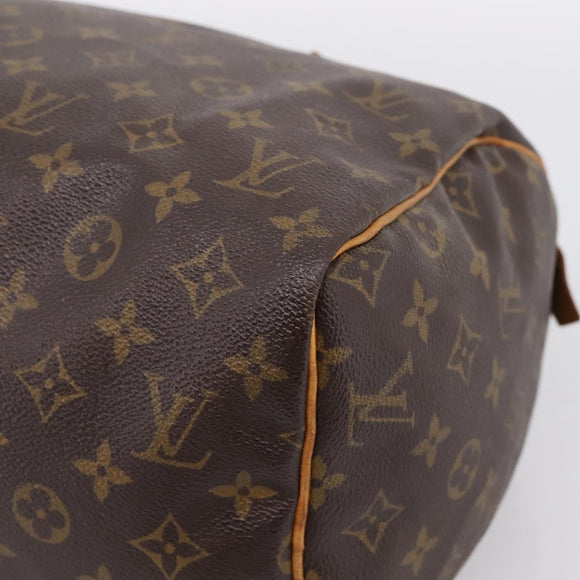 LOUIS VUITTON Monogram Speedy 30 Hand Bag M41526 LV Auth 205287