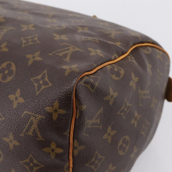 LOUIS VUITTON Monogram Speedy 30 Hand Bag M41526 LV Auth 205287