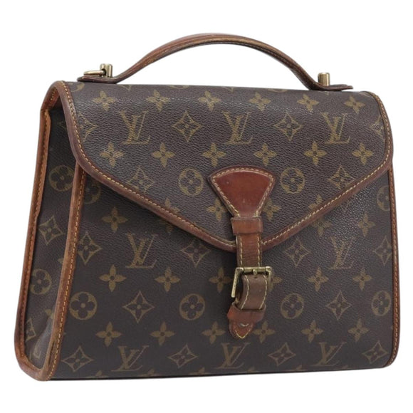 LOUIS VUITTON Monogram Bel Air Hand Bag 2way M51122 LV Auth 205288