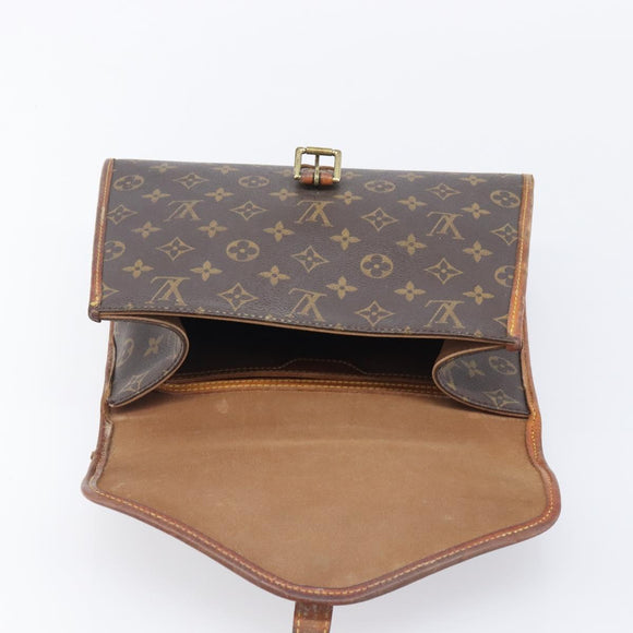 LOUIS VUITTON Monogram Bel Air Hand Bag 2way M51122 LV Auth 205288