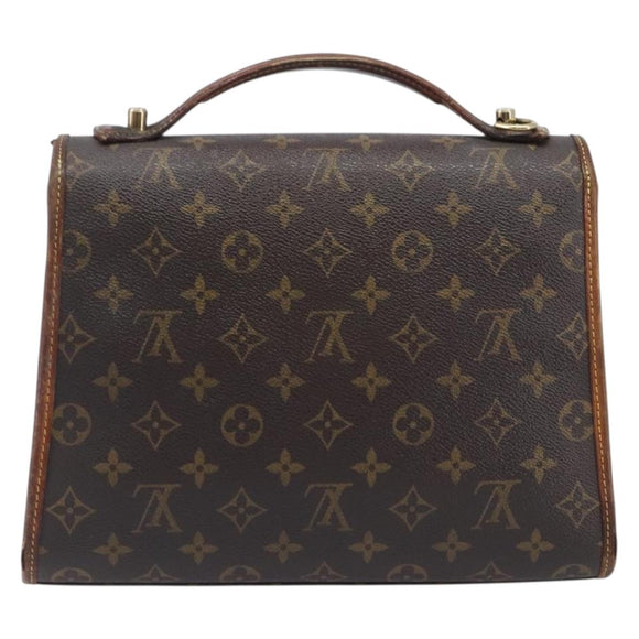 LOUIS VUITTON Monogram Bel Air Hand Bag 2way M51122 LV Auth 205288