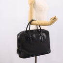 GUCCI GG Supreme Tote Bag Black Silver 101666 Auth 205293-24