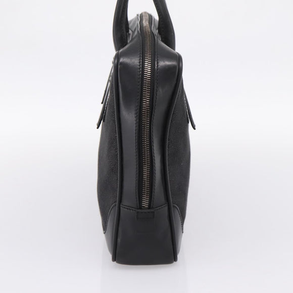 GUCCI GG Supreme Tote Bag Black Silver 101666 Auth 205293