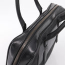 GUCCI GG Supreme Tote Bag Black Silver 101666 Auth 205293-6