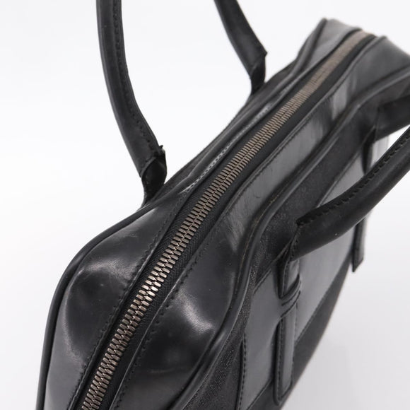 GUCCI GG Supreme Tote Bag Black Silver 101666 Auth 205293