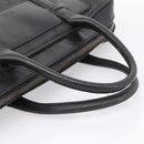 GUCCI GG Supreme Tote Bag Black Silver 101666 Auth 205293-7