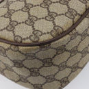 GUCCI GG Supreme Web Sherry Line Bag PVC Beige Gold 89 02 032 Auth 205295-19