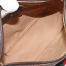 GUCCI GG Supreme Web Sherry Line Bag PVC Beige Gold 89 02 032 Auth 205295-11