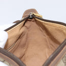 GUCCI GG Supreme Web Sherry Line Bag PVC Beige Gold 89 02 032 Auth 205295-22